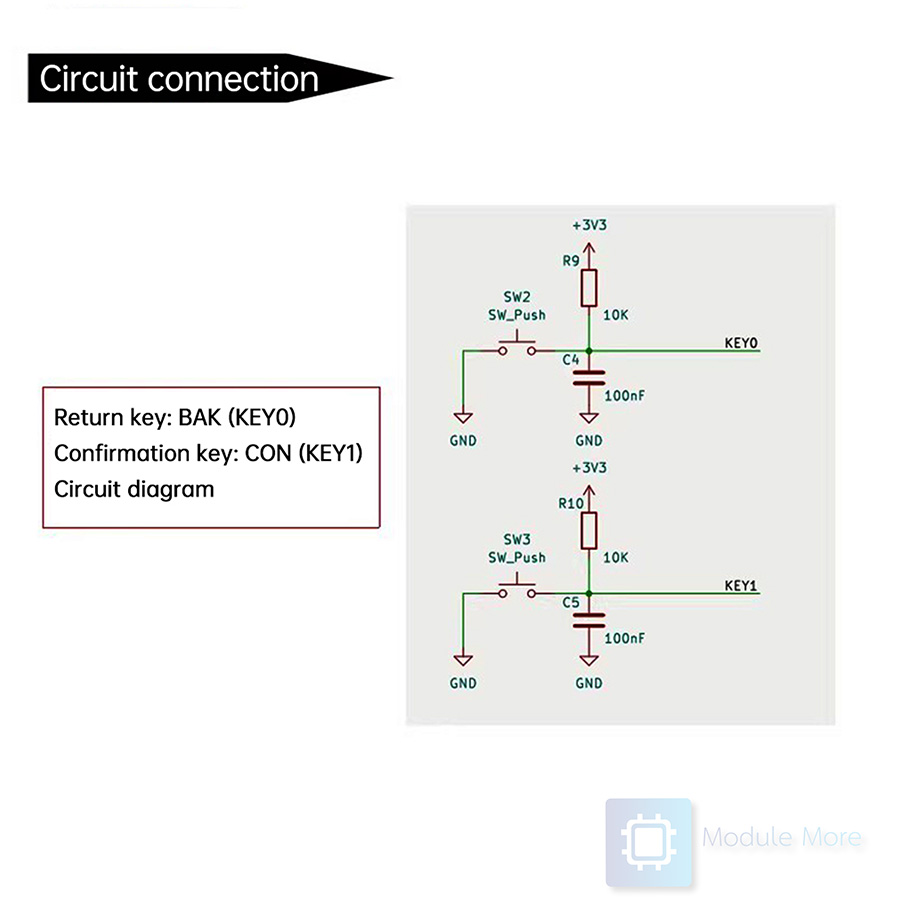 โมดูลจอพร้อมปุ่ม knob 0.96/1.3 Inch OLED Display Screen With EC11 Rotary Encoder Module IIC Interface