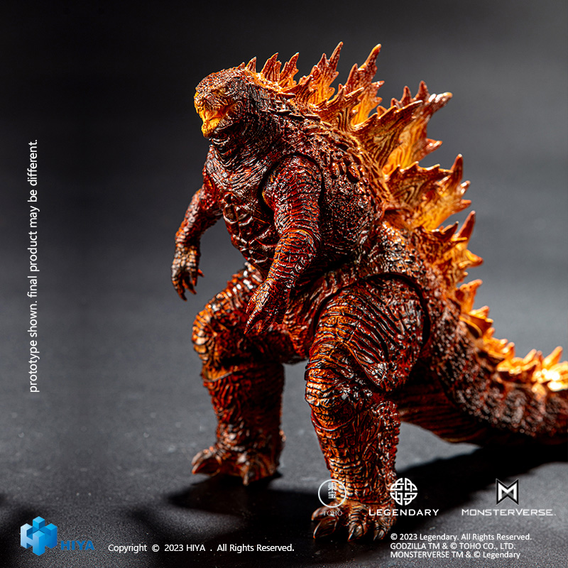 [สั่งจอง]Hiya Toys Exquisite Basic : Burning Godzilla