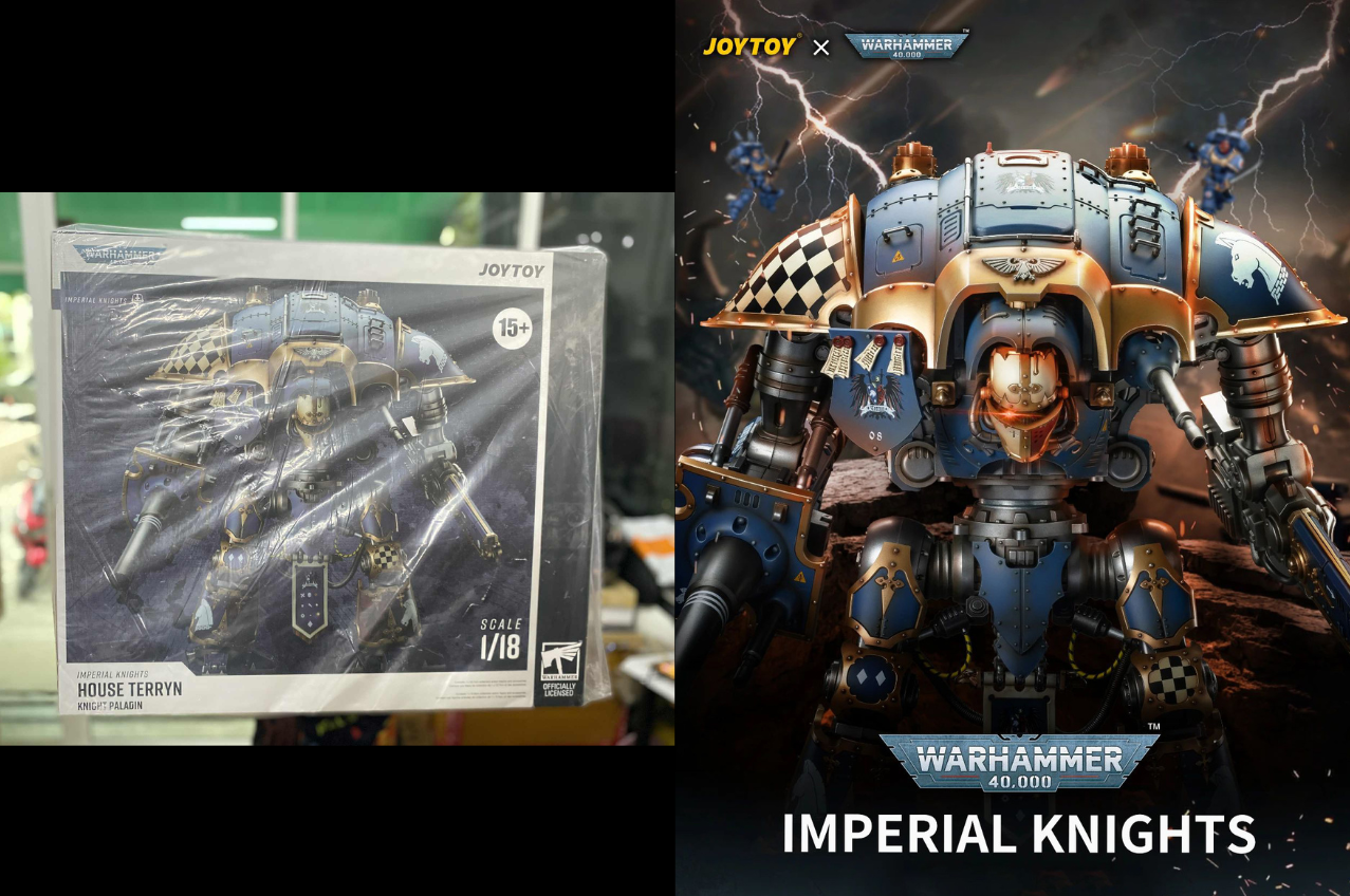 [พร้อมส่ง] Joy toy JT9299 1/18 : Imperial Knights House Terryn Knight Paladin