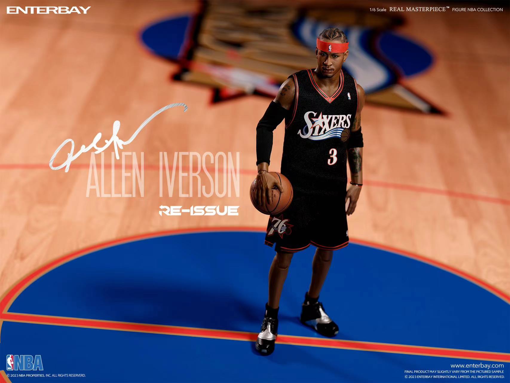 [สั่งจอง] ENTERBAY RM-1060 1/6 : ALLEN IVERSON (Limited Retro Edition)