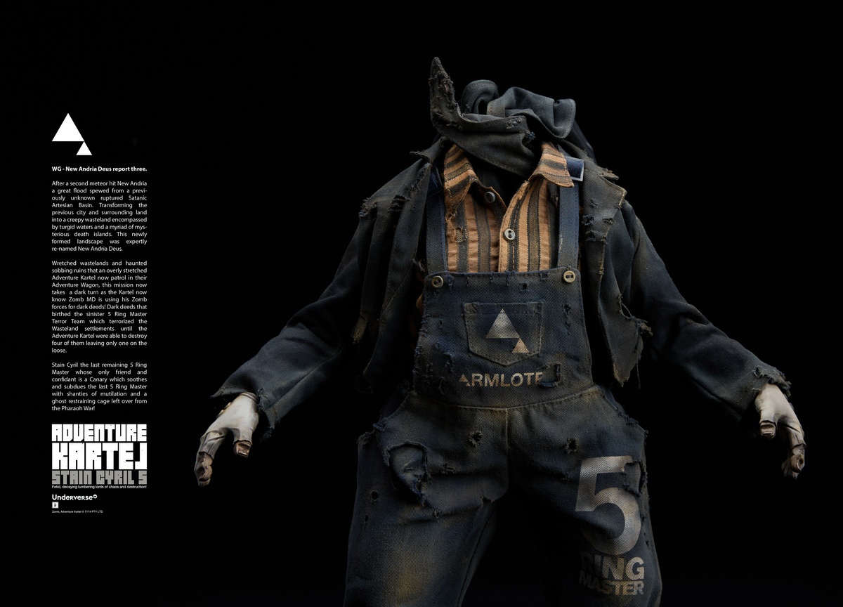 [สั่งจอง]Underverse UV202510 1/6 : Adventure Kartel - Stain Cyril