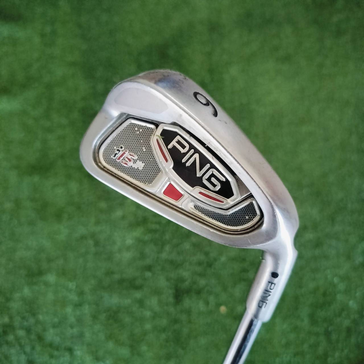 ชุดเหล็ก PING i15 สวยเดิม เหล็ก 6 7 8 9 และ PW ก้าน PROJECT X 6.0 ทั้งชุด!!! หน้าใบเหล็ก มี MILLED หน้าตะไบทุกชิ้น สปินจัดๆ ตกหยุดทุกเหล็ก ไม้กอล์ฟพรีเมี่ยมมือสอง ของแท้ By NakaraLuxurious
