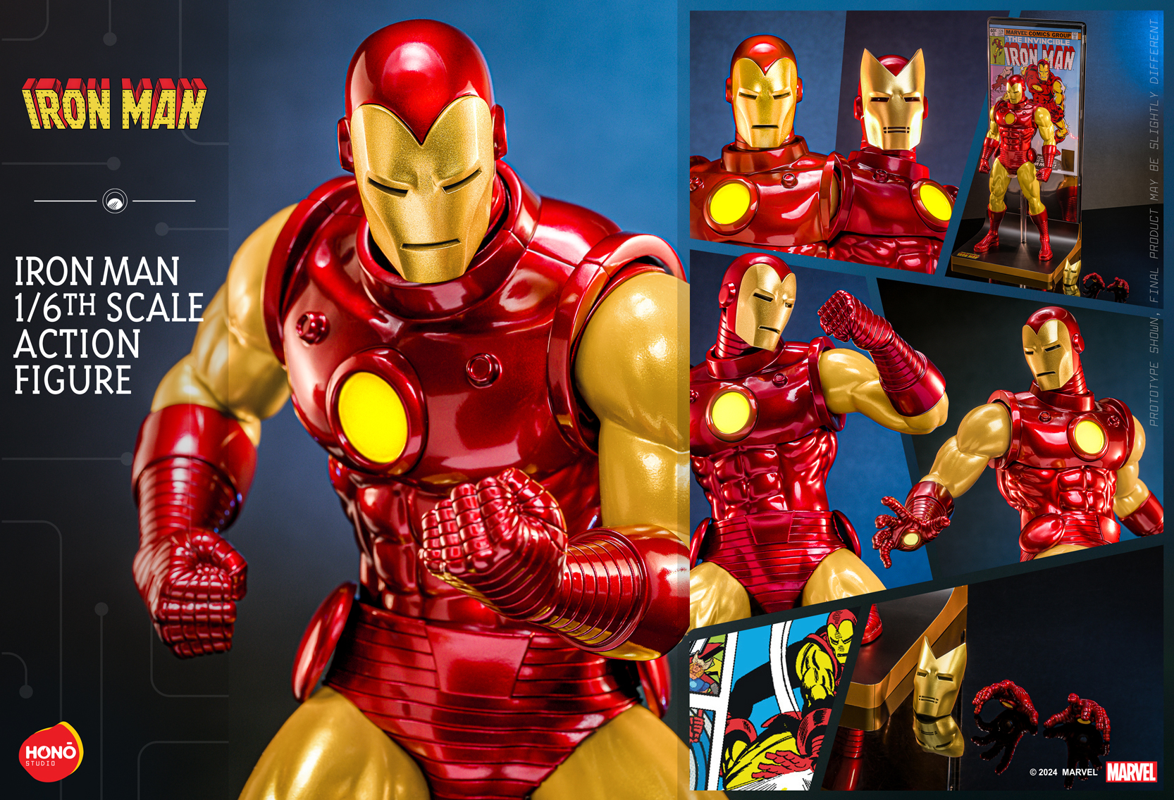 [พร้อมส่ง] HONO STUDIO HS05 1/6 : Iron Man