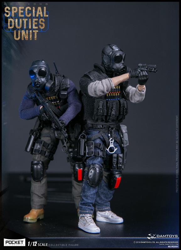 [สั่งจอง]DAMTOYS PES007: 1/12 POCKET ELITE SERIES： HONGKONG SDU (FAI SIR)