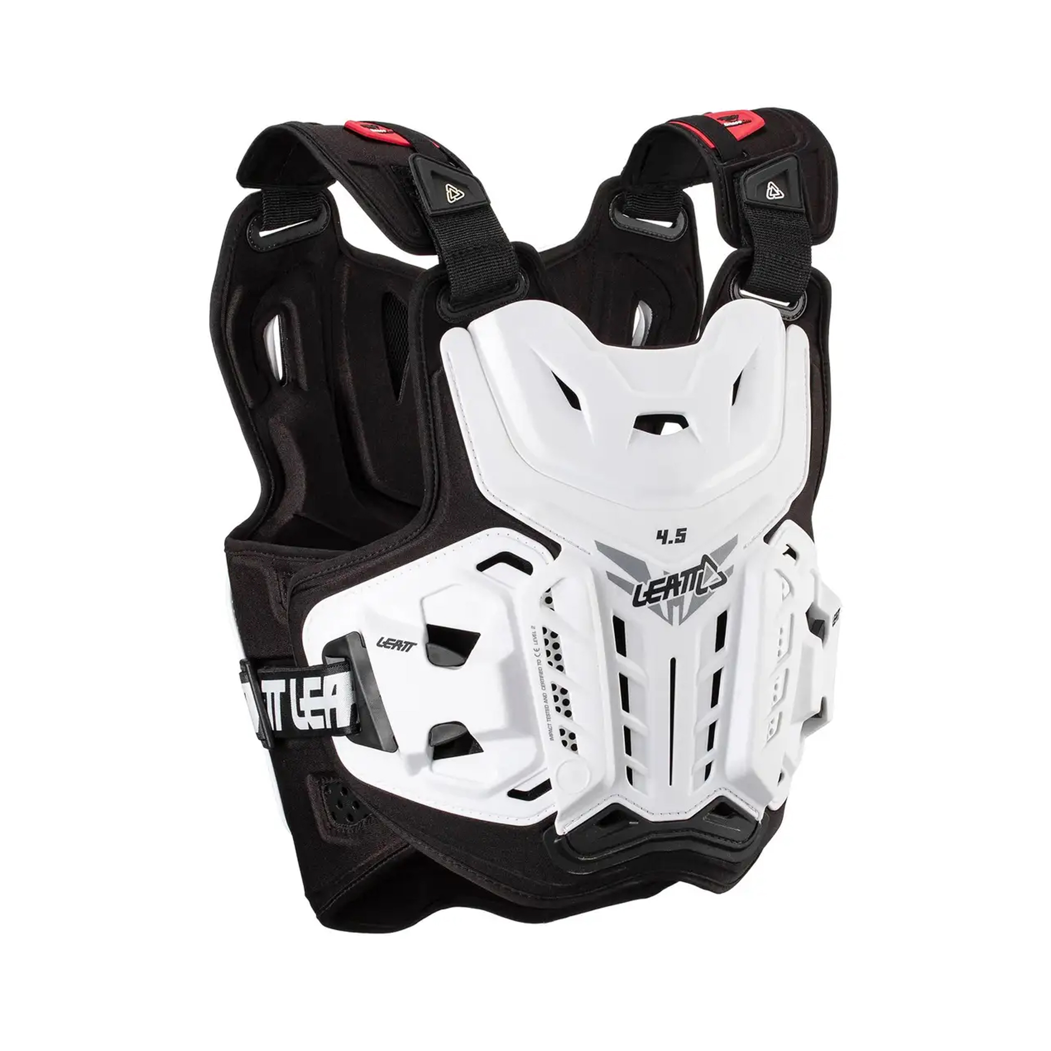 เสื้อเกาะ Leatt 4.5 Chest Protector White ไซส์ผู้ใหญ่