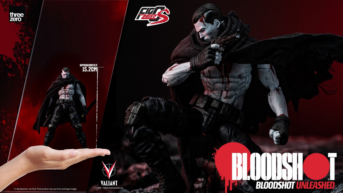 [สั่งจอง] THREEZERO 3Z04220W0 1/12 : FigZero S - VALIANT Bloodshot Unleashed