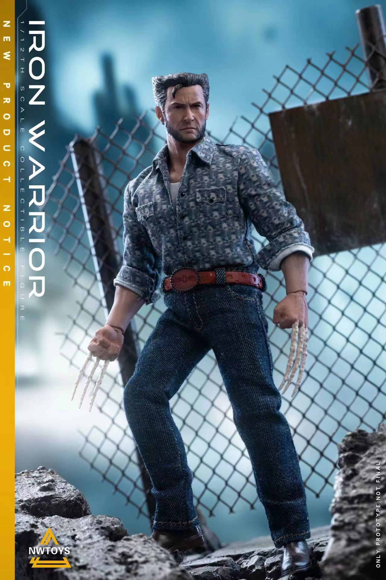 [พร้อมส่ง]Nwtoys 1/12 : Iron warrior Uncle Wolf