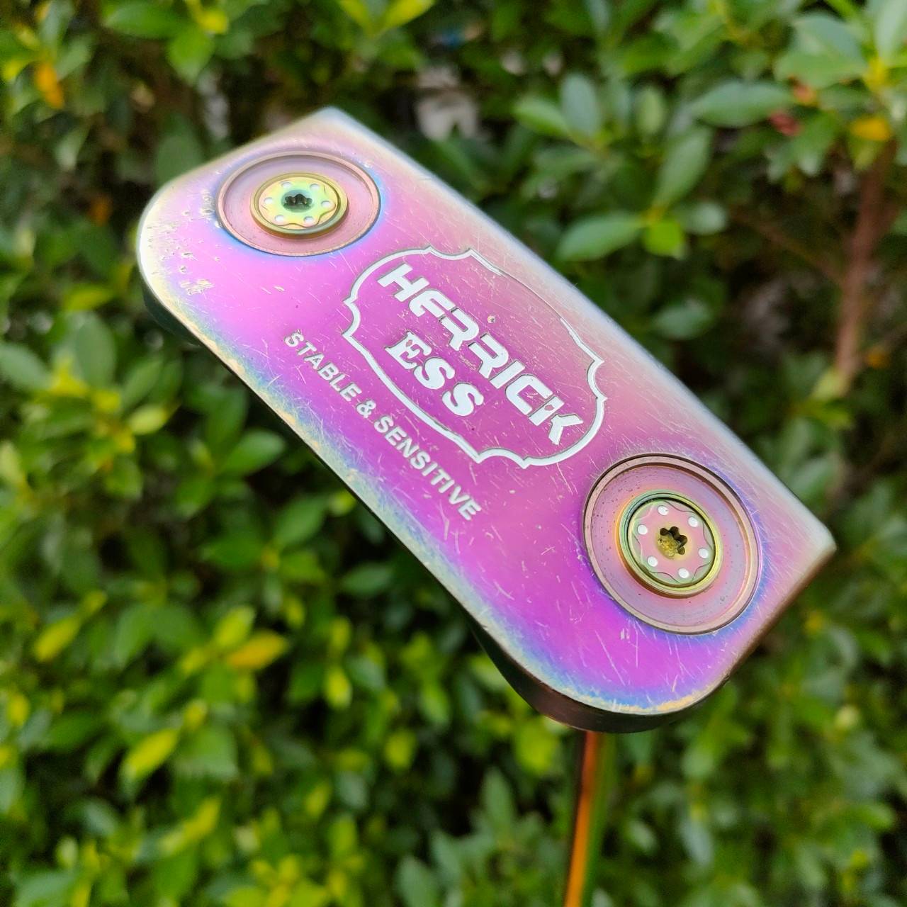 PUTTER HERRICK BSS STABLE & SENSITIVE ความยาว 35 นิ้ว หน้าไม้สุดยอด MILL ที่ทำให้เกาะไลน์แบบสุดๆ น้ำหนักดีสุดๆ หมุดถ่วงบล๊านซ์มากๆ