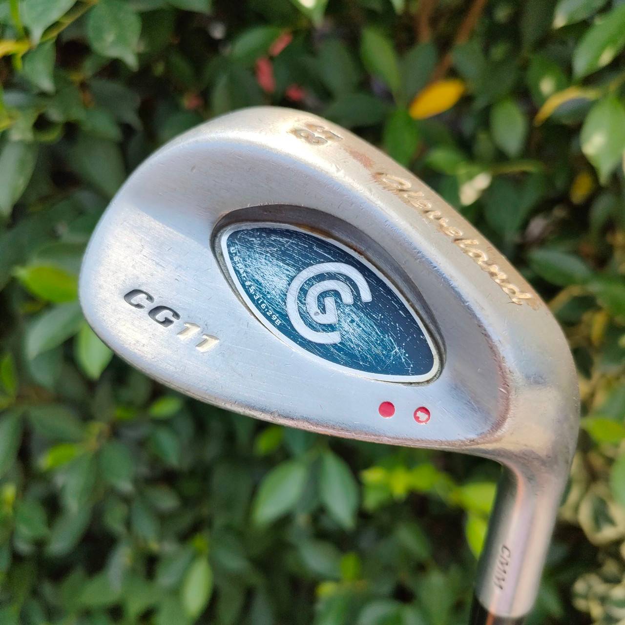 WEDGE CLEVELAND CG11 องศา 58 ก้าน DYNAMIC GOLD S300 เปลี่ยนกริพ IOMIC กระชับมาก สองจุด Standard Bounce