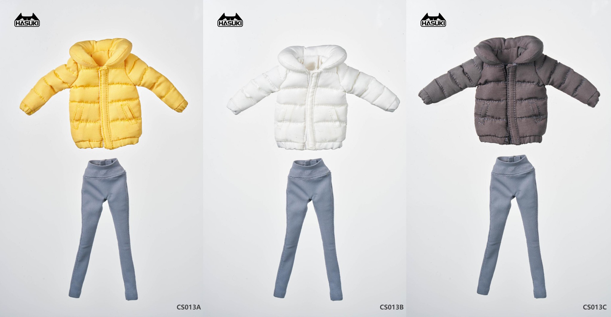 [สั่งจอง] HASUKI CS013 1/12 : Down jacket set