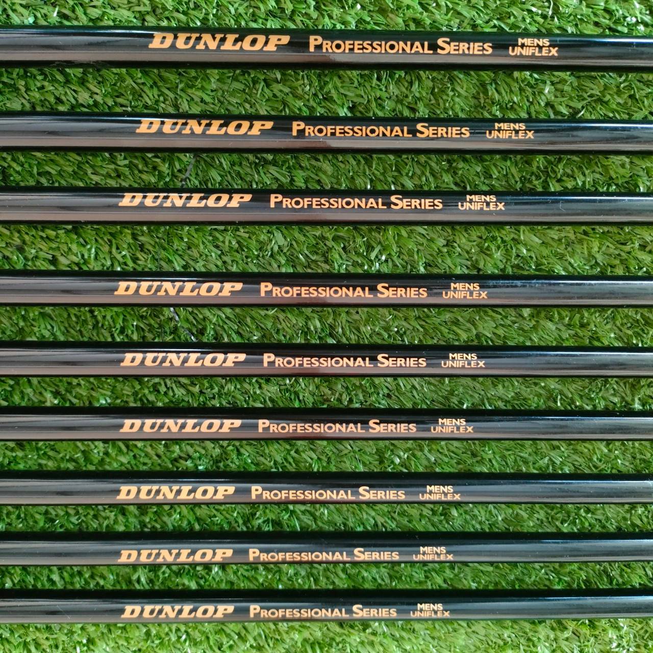 ชุดเหล็ก DUNLOP HPC PLUS LOW C/G DESIGN มีเหล็ก 3-9 เเละ PW SW ก้าน DUNLOP PROFESSIONAL SERIES สภาพสวยเดิม!! ไม้กอล์ฟมือสอง ของแท้ BY NakaraLuxurious