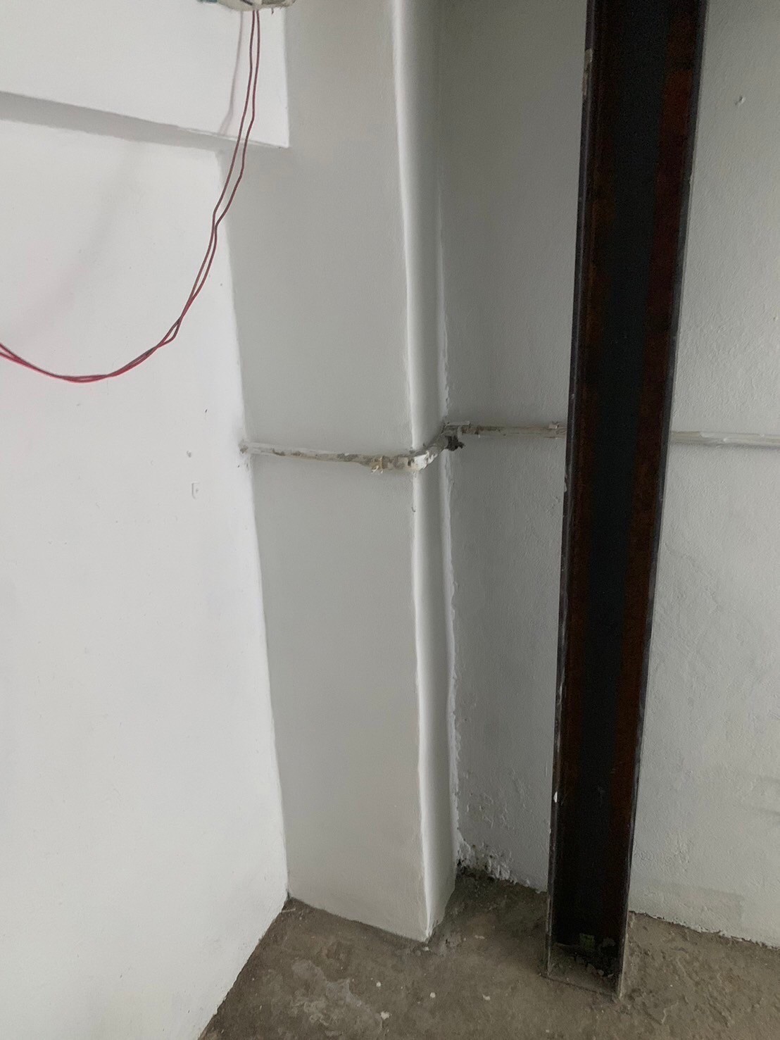 งานซ่อมโครงสร้างเสา หอพักพยาบาลบางระมาด รพ.ศิริราช