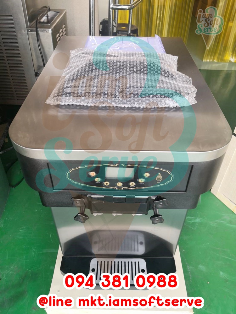 เครื่องทำไอศครีมซอร์ฟเสิร์ฟคอมเพลสเซอร์ ITALY ประสิทธิภาพสูง รุ่น ISC-630 รุ่นยอดนิยมในธุรกิจเฟรนไชส์