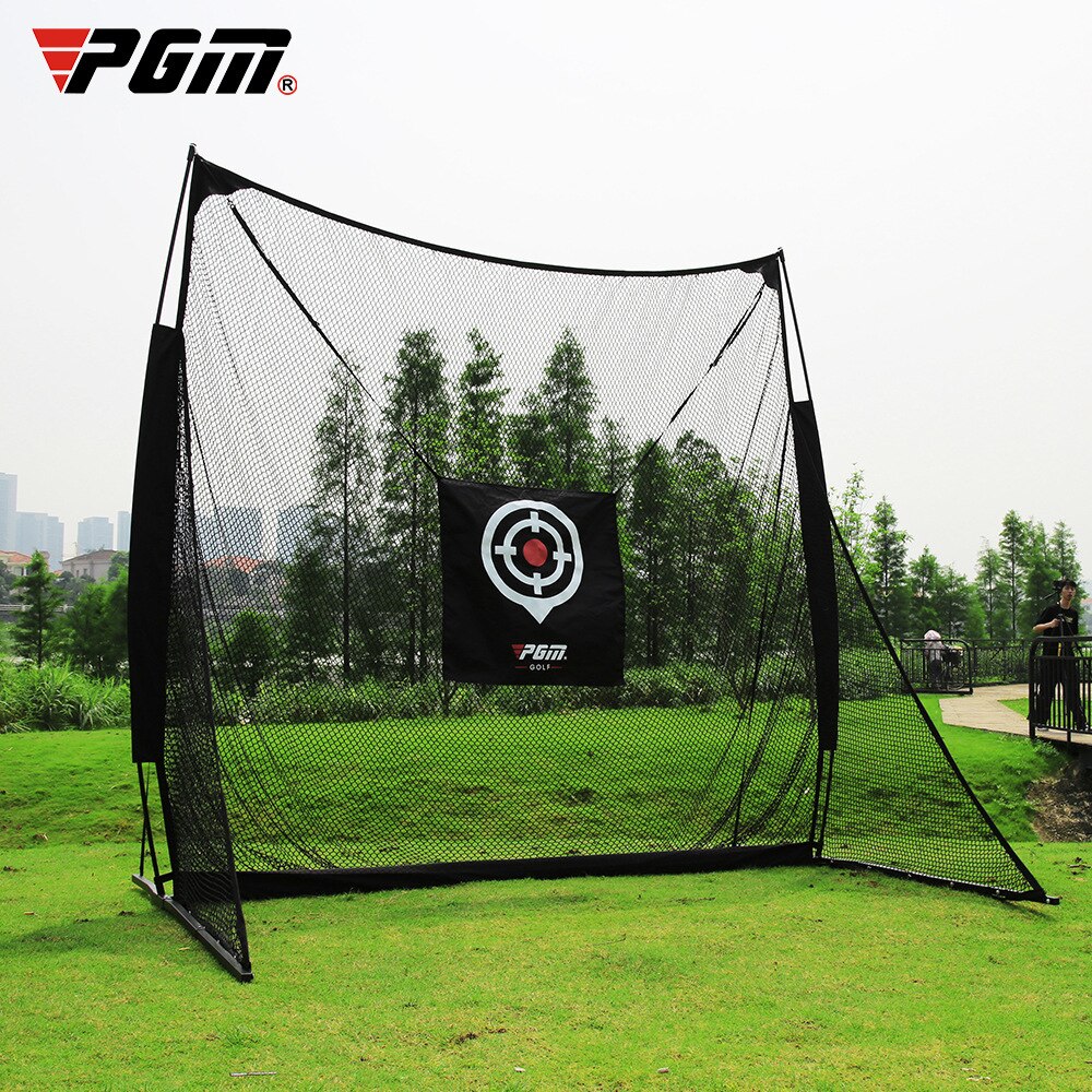 Golf Practice Net ตาข่ายฝึกซ้อมกอล์ฟ PGM LXW015 Size 2.5 x2.5 x1.26 M. มีเป้าให้ 2 แบบ ซ้อมไดร์ฟ ซ้อมชิพ ( ไม่รวมพรม Not including the mat )