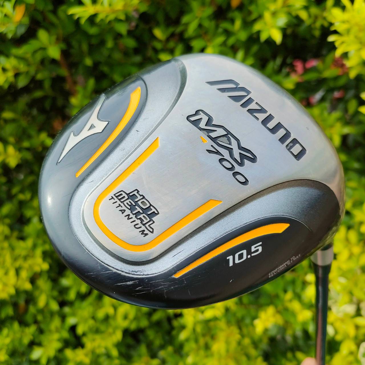 DRIVER MIZUNO MX 700 องศา 10.5 ก้าน EXSAR MD2 FLEX R วัสดุ HOT METAL TITANIUM ผลิตที่ญี่ปุ่น 100% คุณภาพพรีเมี่ยม ไม้กอล์ฟมือสอง ของแท้ BY NakaraLuxurious