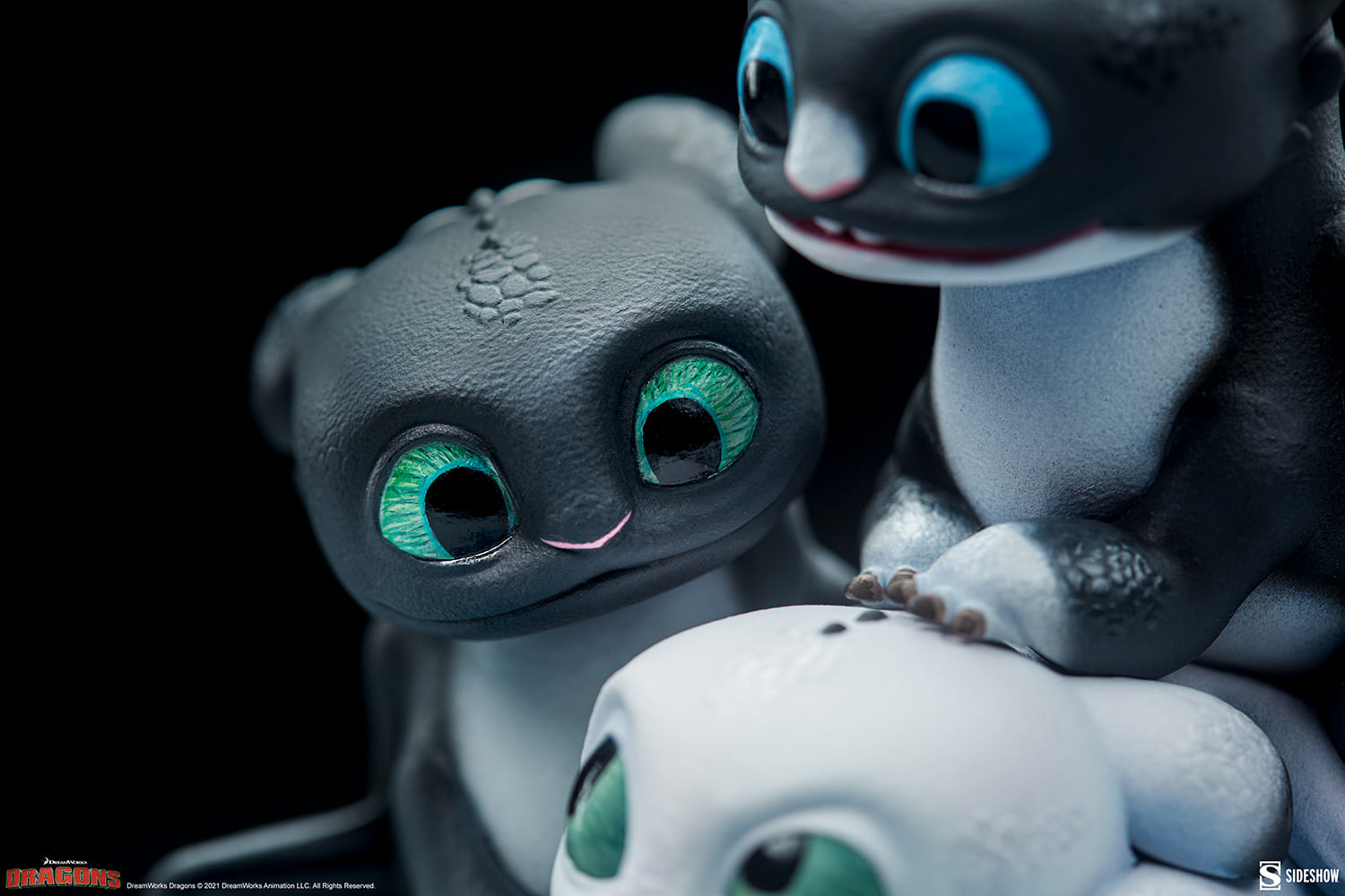 [สั่งจอง] Sideshow 200617 : How to Train Your Dragon III - Dart, Pouncer, and Ruffrunner