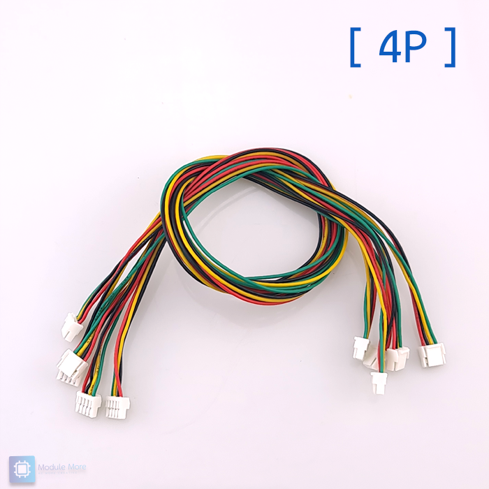 [5 เส้น] หัวต่อ JST GH1.25mm สองหัว ยาวราว 30cm 2P/3/4/5/6P double head 1.25mm spacing electronic wire with lock terminal wire