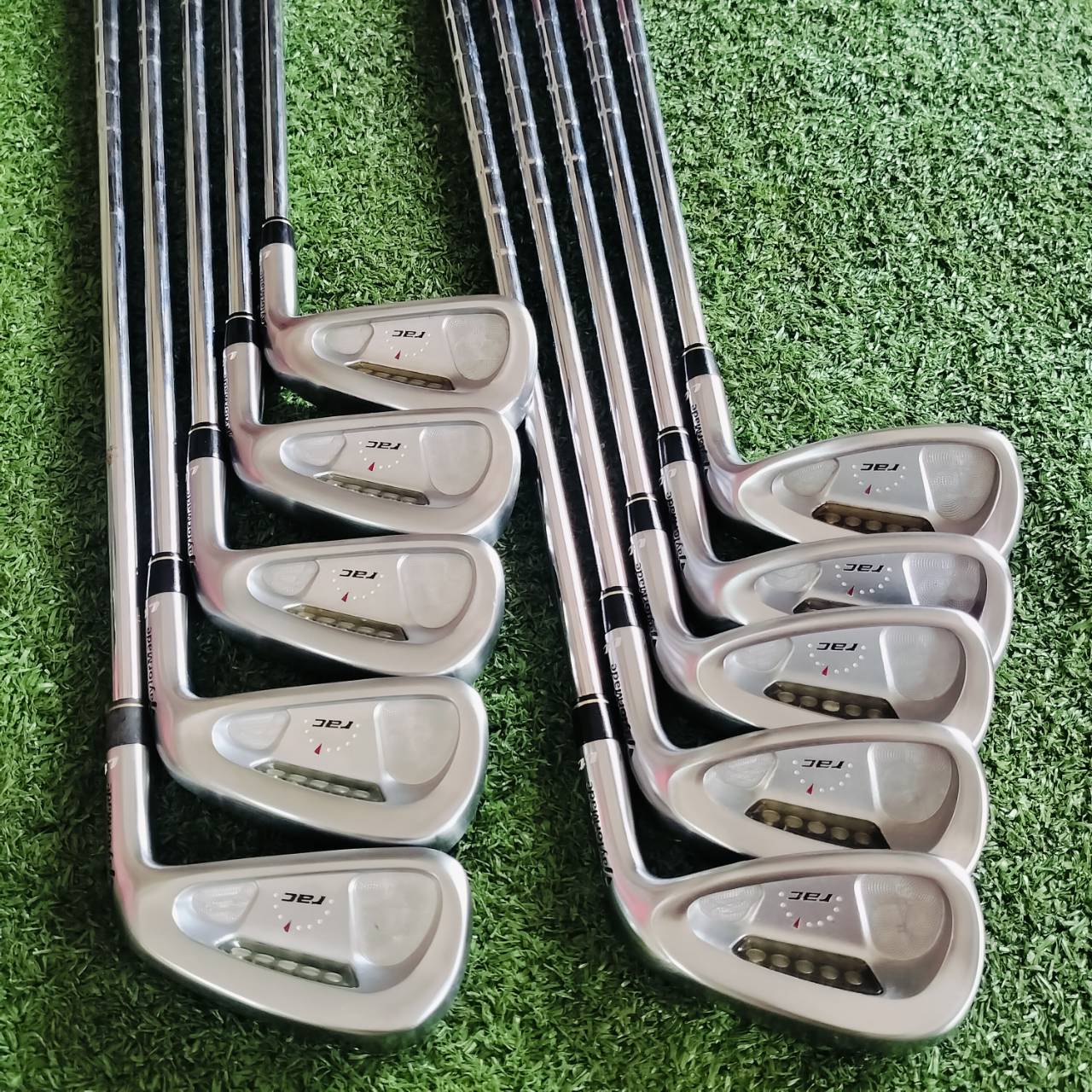 ชุดเหล็ก Taylormade RAC LT ก้าน NS PRO 850 FLEX S ก้านเหล็กเบามากๆ 85 กรัม ชุดใหญ่มาก 10 ชิ้น เลยค่ะ ไม้กอล์ฟพรีเมี่ยมมือสอง ของแท้ By NakaraLuxurious