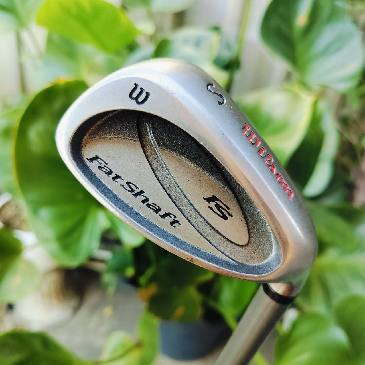 ** ก้านอ้วน ** FAT SHAFT** ชุดเหล็ก WILSON FS FAT SHAFT มีเหล็ก 3-9 เเละ PW SW 9 ชิ้นเต็ม ก้านผลิตจาก HYPER CARBON 535 ไม้กอล์ฟพรีเมี่ยมมือสอง ของแท้ By NakaraLuxurious