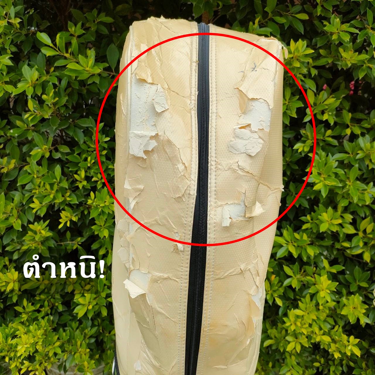 ถุงกอล์ฟ VOLTIO มือสอง ของแท้ ถุงกอล์ฟ COVER ลอกเยอะ เเละ ข้างถุงกอล์ฟลอกนิดหน่อย มีรูปให้ชมคะ ไม้กอล์ฟมือสอง ของแท้ BY NakaraLuxurious