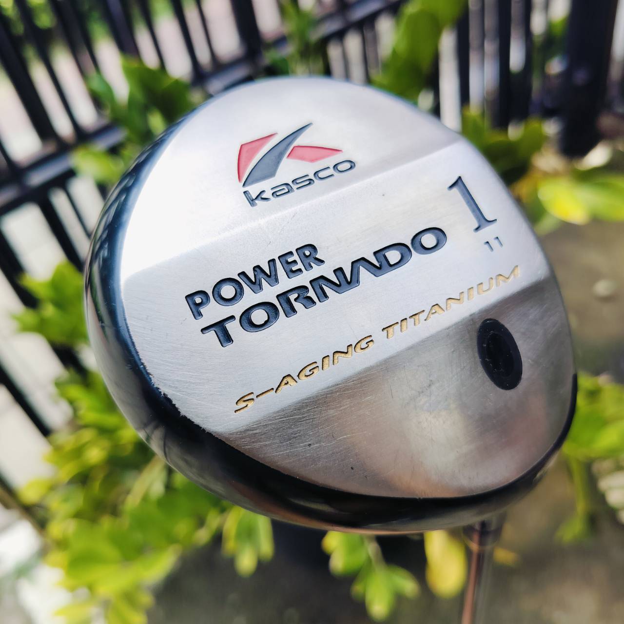 Driver KASCO POWER TORNADO S - AGING TITANIUM สภาพสวยเดิม องศา 11 ก้าน POWER TORNADO FLEX R ตีง่ายๆ เสียงเพราะฟีลลิ่งดี MADE IN JAPAN ไม้กอล์ฟพรีเมี่ยมมือสอง ของแท้ By NakaraLuxurious