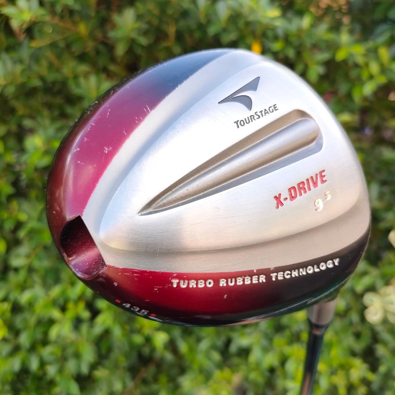 DRIVER TOURSTAGE X-DRIVER องศา 9.5 ก้าน BRIDGESTONE TXD-55T FLEX S ผลิตจากประเทศญี่ปุ่น!! มาพร้อม COVER เดิมสวยงาม!! ไม้กอล์ฟมือสอง ของแท้ BY NakaraLuxurious