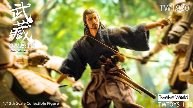 [สั่งจอง] TWTOYS TW1920 1/12 Miyamoto Musashi