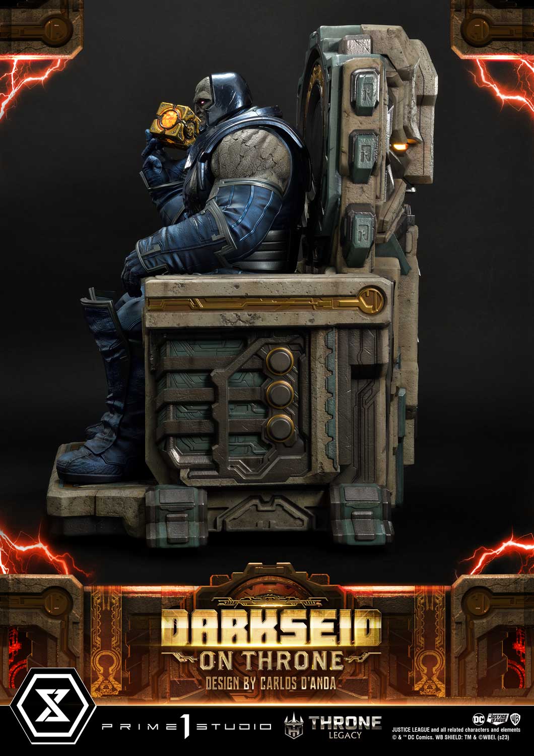 [สั่งจอง] Prime 1 Studio : Darkseid on Throne (Design by Carlos D'Anda)