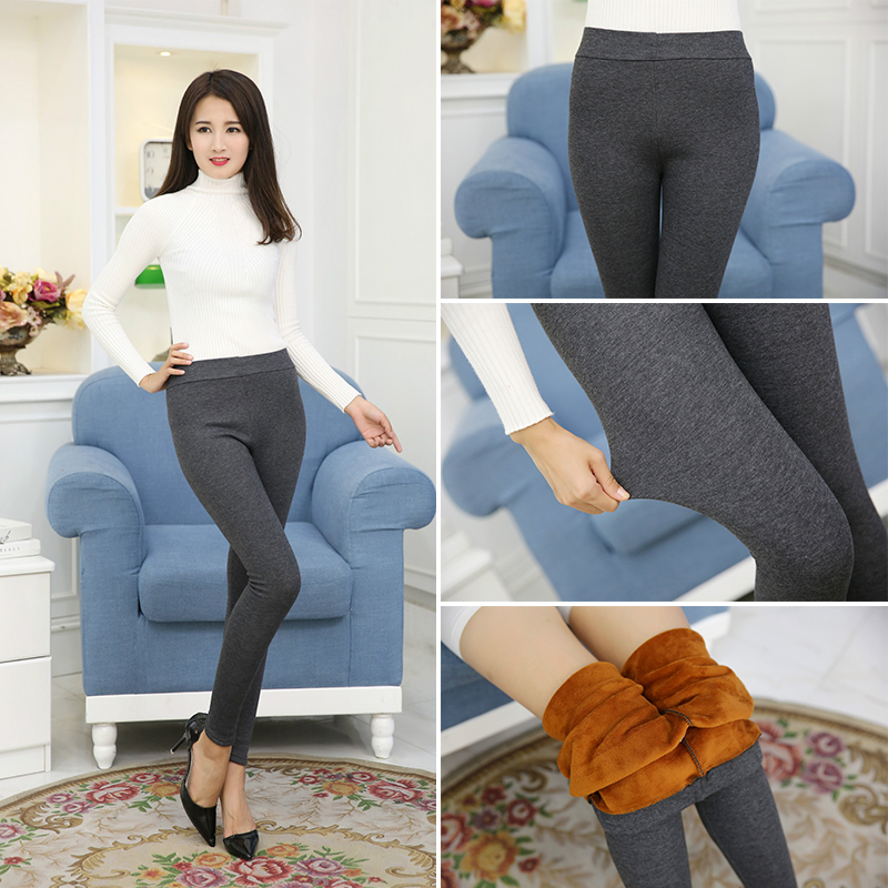 กางเกงกันหนาว กางเกงบุขน สกินนี่วูล skinny wool อุ่นสบายแม้อากาศติดลบ