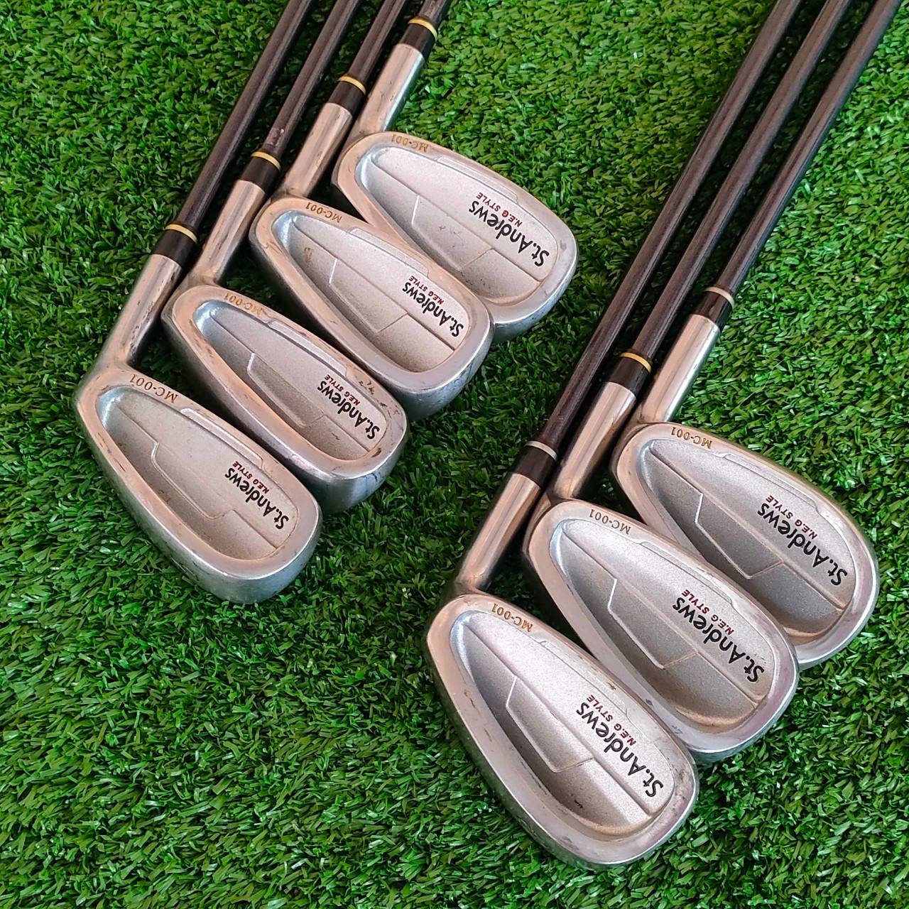 ชุดเหล็ก ST.ANDREWS N.E.G STYLE MC-001 มีเหล็ก 5-9 เเละ PW SW ก้าน ST.ANDREWS FLEX R