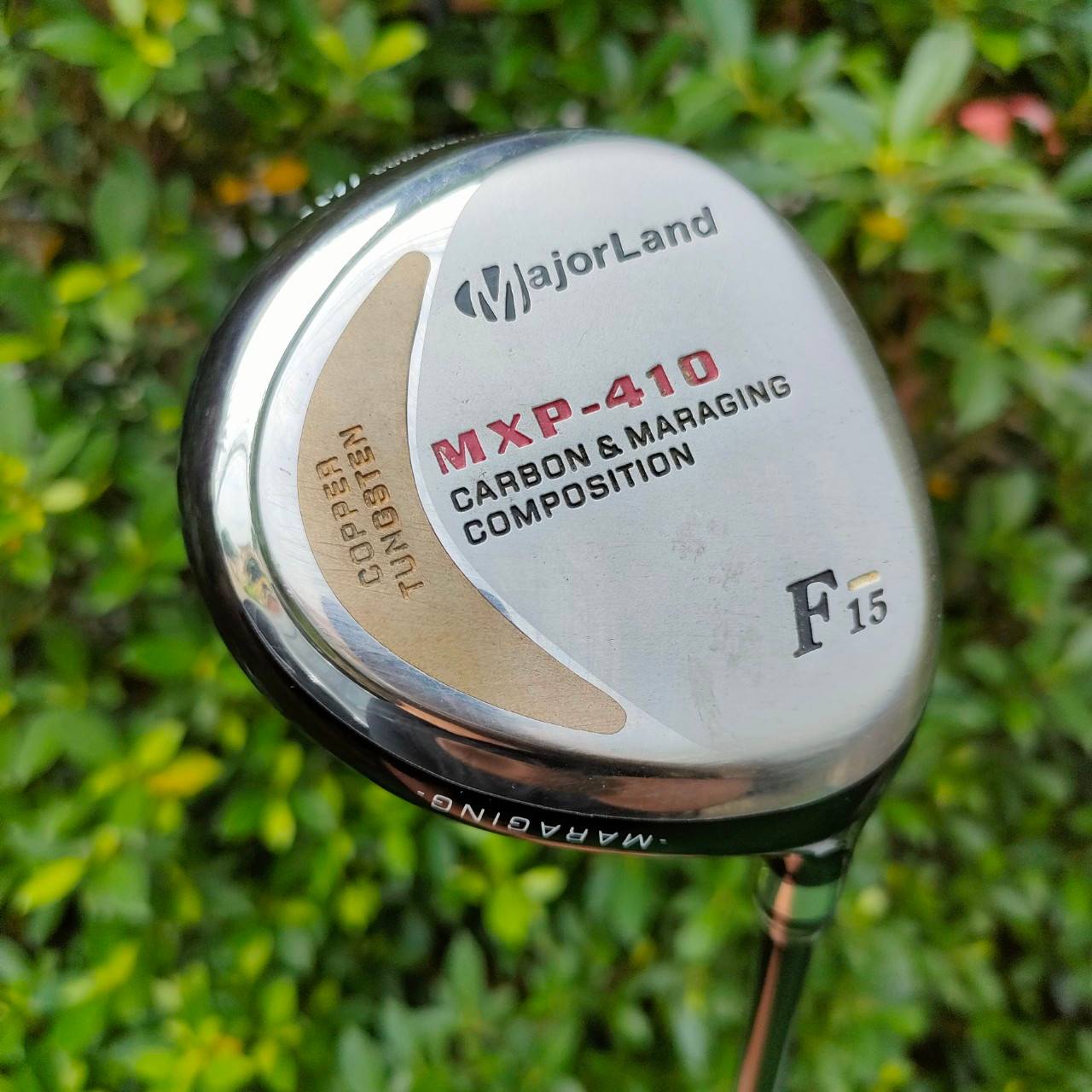 FW3 MAJORLAND MXP-410 องศา 15 ก้าน MAJORLAND MXP-3500 FLEX R หน้า MARAGING เด้งๆ นุ่มๆ ตีง่าย
