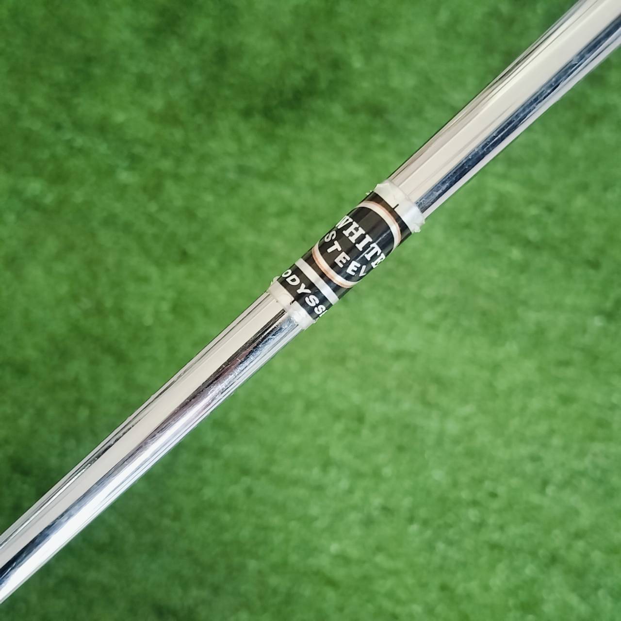 ** ลดพิเศษ ** PUTTER ODYSSEY WHITE STEEL #1 ความยาว 34นิ้ว กริพ IOMIC อย่างดี ไม้กอล์ฟพรีเมี่ยมมือสอง ของแท้ By NakaraLuxurious