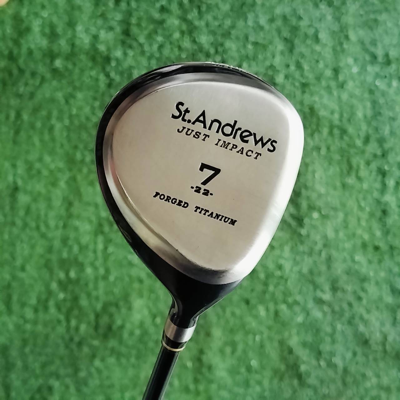 FW7 St.ANDREW JUST IMPACT วัสดุ FORGED TITANIUM สุดๆค่ะ ตีนุ่ม เสียงเพราะ หัวแบนๆ ได้ฟีลลิ่งมาก ไม้กอล์ฟพรีเมี่ยมมือสอง ของแท้ By NakaraLuxurious