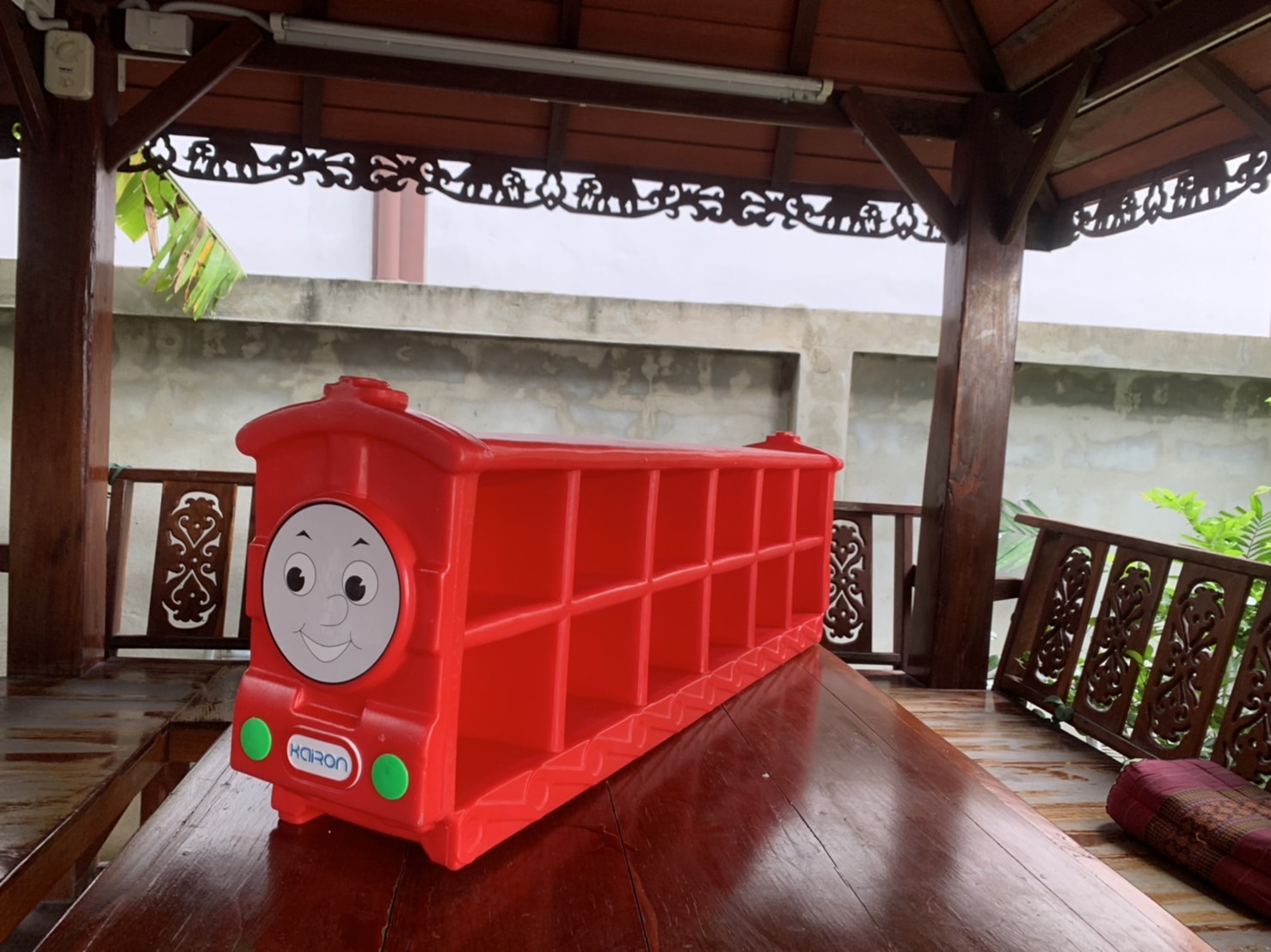 ชั้นวางรถไฟโทมัส 12 ช่อง,ชั้นวางรองเท้าเด็ก , เฟอร์นิเจอร์เด็ก, พร้อมส่ง