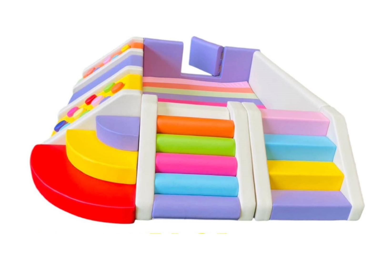 ชุดบ่อบอลสี่พร้อมปีนป่ายรวม , บ่อบอลนุ่ม เบาะนุ่ม ของเล่นเสริมพัฒนาการ สินค้าราคาโรงงาน Soft play, indoorplayground เครื่องเล่นสนามในร่ม Kid Zone