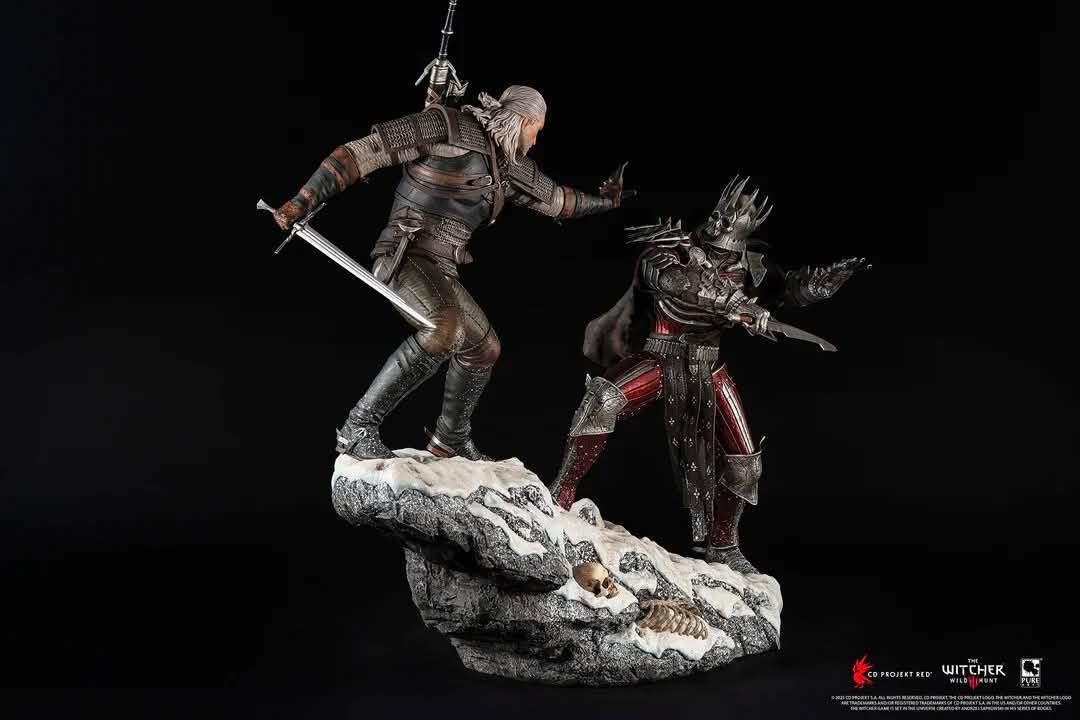 [สั่งจอง] PureArts : 1/6 Diorama - Geralt VS Eredin (The Witcher 3 : Wild Hunt)
