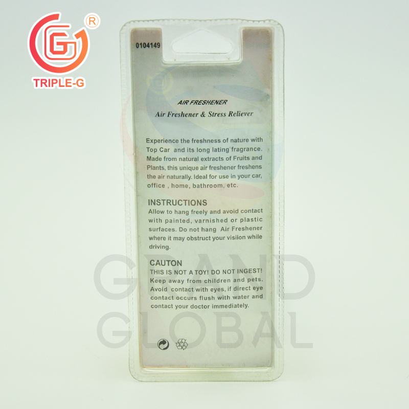 Triple-G น้ำหอมรถยนต์ แขวนในรถยนต์ ห้องน้ำ ห้องนั่งเล่น แฟนซี แบบแขวน