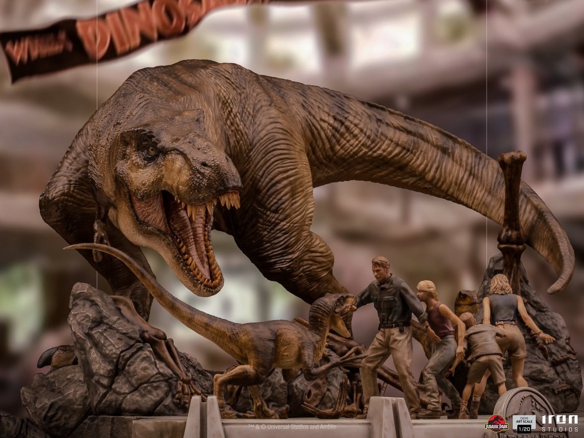 [สั่งจอง]Iron Studios UNIVJP38920-20 1/20 The Final Scene Demi Art Scale – Jurassic Park