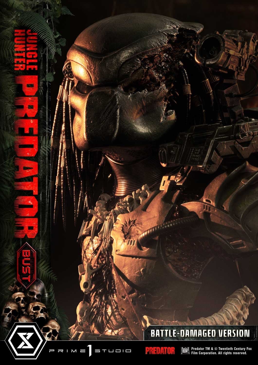 [สั่งจอง]Prime 1 Studio 1/3 : Jungle Hunter Predator Bust (Predator 1987)