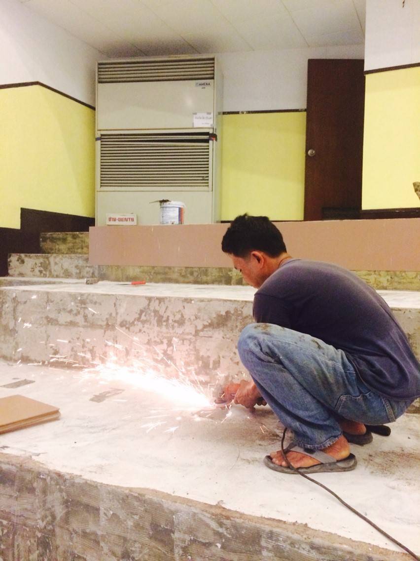 งานที่หอประชุมดุริยางค์ กองทัพเรือกรุงเทพ