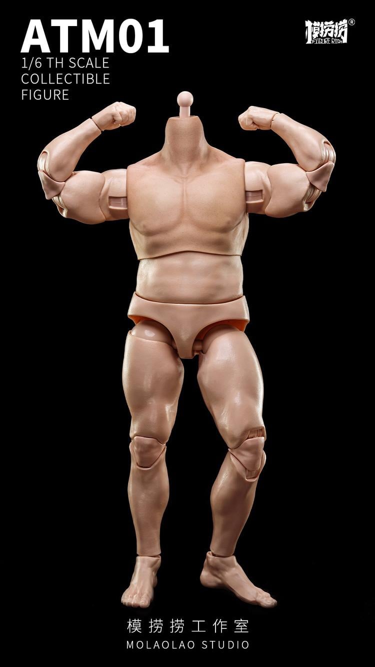 [สั่งจอง]MO LAO LAO STUDIO ATM01 1/6 : Male Stout Body