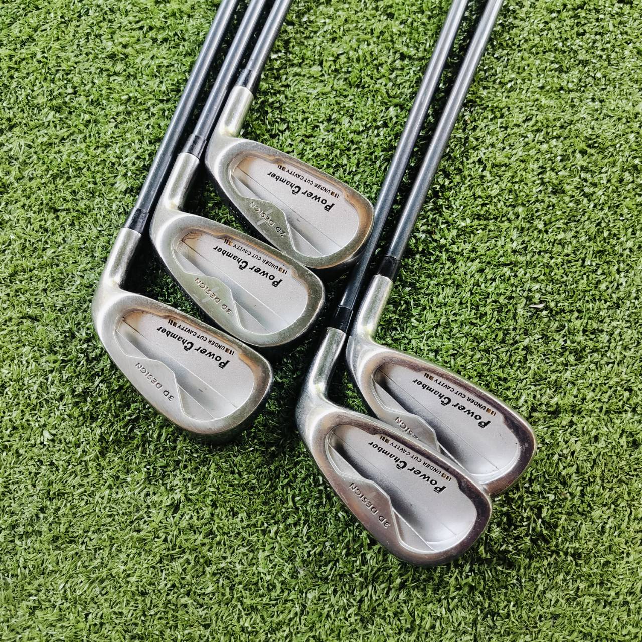 *** ขาดเหล็ก 7 *** ชุดเหล็ก WILSON 3D DESIGND เหล็ก CAVITY แบบ UNDER CUT ตีง่ายมาก ตีโดนง่าย และสปินดีมาก ไม้กอล์ฟพรีเมี่ยมมือสอง ของแท้ By NakaraLuxurious
