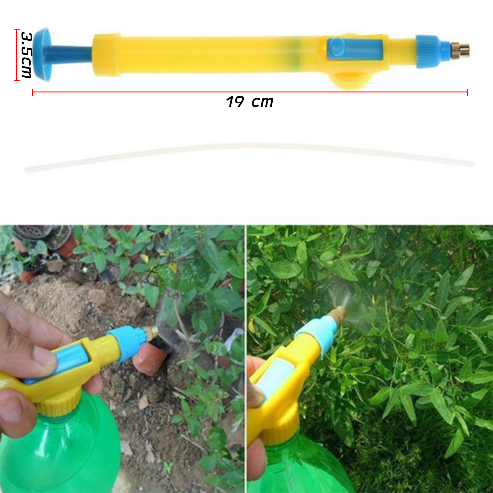 หัวขวดฝาเกลียวรดน้ำ มี5รุ่น ฝักบัว / ก้านบีบสเปรย์ / สูบฉีดเปรย์ / น้ำหยด / น้ำหยดวาล์ว ใช้ได้กับขวดน้ำอัดลม ขวดน้ำดื่ม