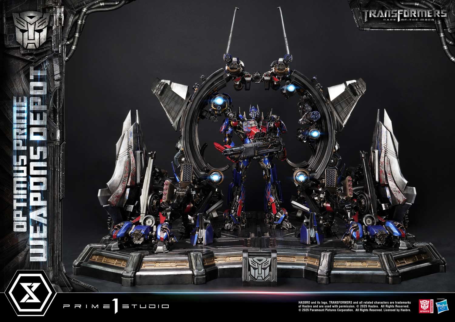 [สั่งจอง] Prime 1 Studio MMTFM-38: Optimus Prime Weapons Depot (Transformers: Dark of the Moon)