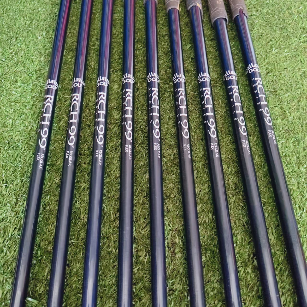 ชุดเหล็ก Callaway BIG BERTHA X-12 ก้าน RCH 99 Flex R แบบเจาะทะลุ (Bore-Thru)