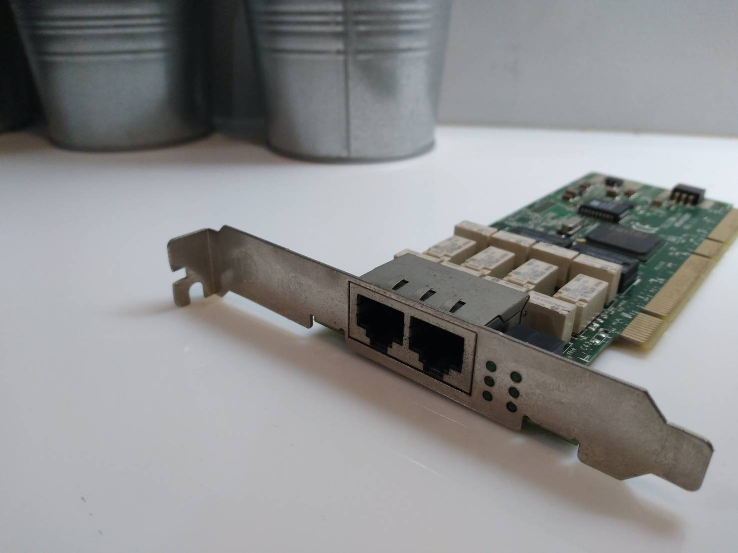 SILICOM PXG2BPI DUAL PORT COPPER GIGABIT BYPASS ETHERNET ADAPTER PCI-X