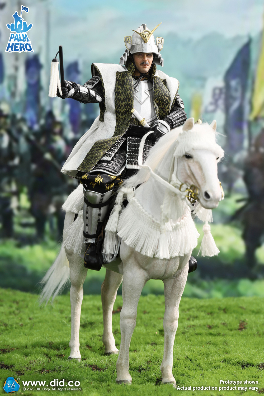 [สั่งจอง] DID 1/12 : Palm Hero Japan Samurai Series - XJ80014 : Uesugi Kenshin