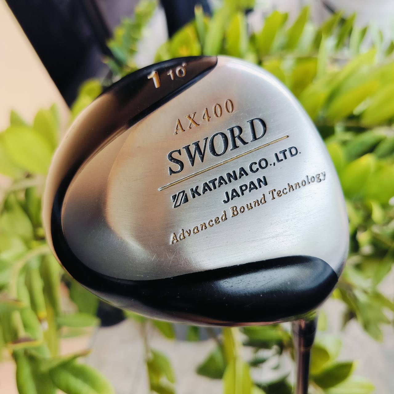 Driver KATANA AX400 หน้าเด้ง PROGRESSIVE TITANIUM ตีไกลมาก ก้าน FUJIKURA SPEEDER 569 FLEX R ตีง่ายและตีตรง ราคาคุ้มกว่านี้ไม่มีอีกแล้ว ไม้กอล์ฟพรีเมี่ยมมือสอง ของแท้ By NakaraLuxurious