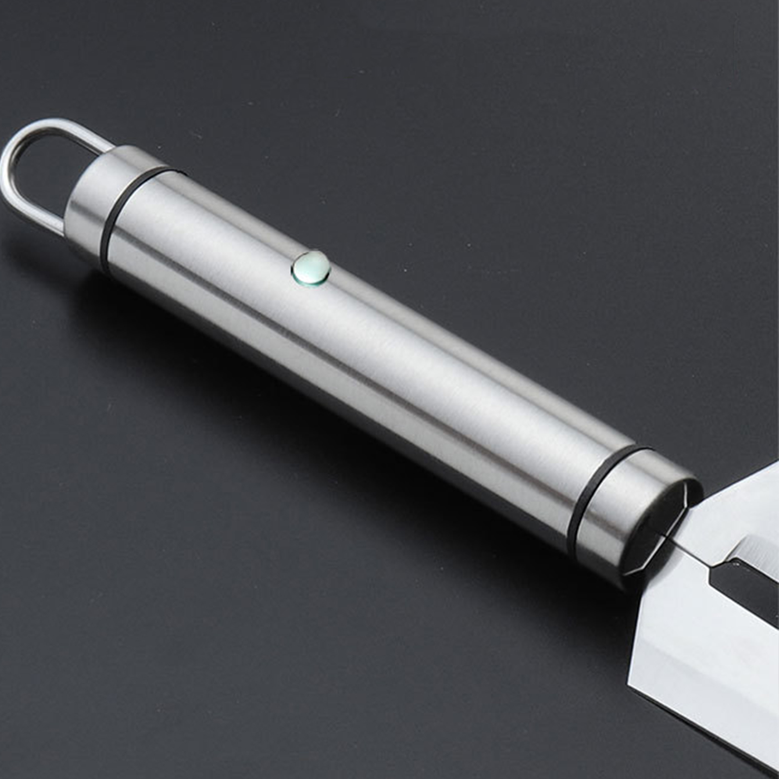 มีดปอกเปลือกใหญ่ สแตนเลส304 มีดปอกอเนกประสงค์ หั่นได้ ขอดเกล็ดปลาได้ เปิดฝาขวดได้ แข็งแรง