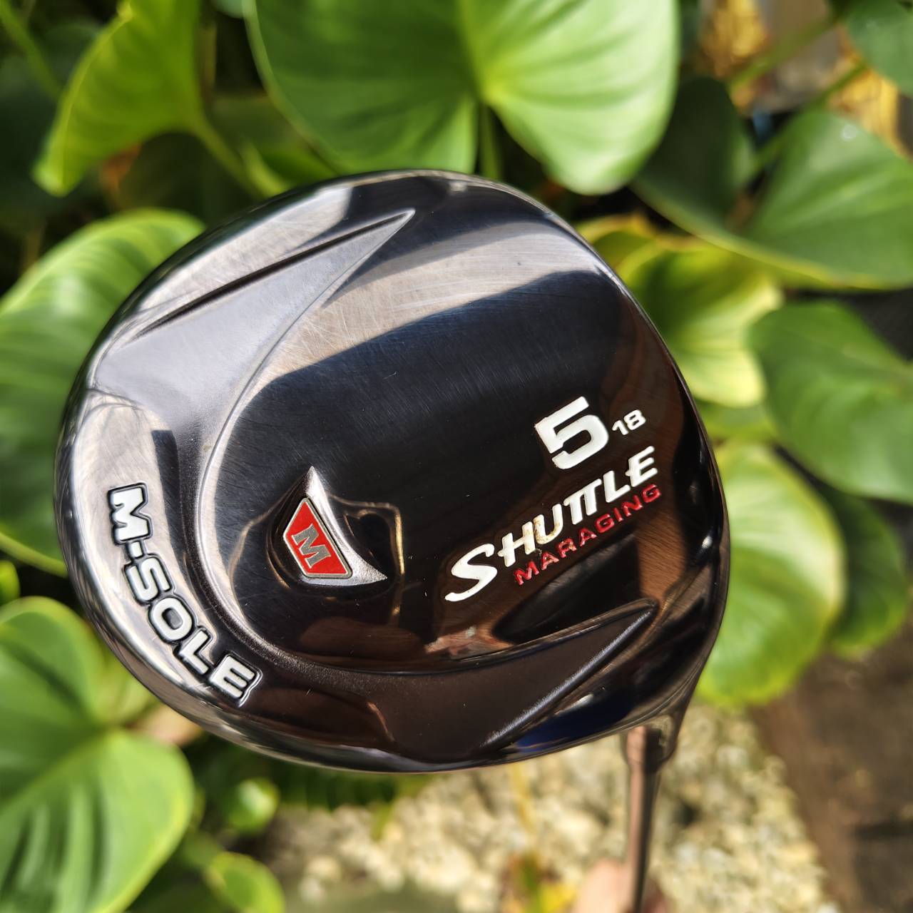 5W MARUMAN SHUTTLE – MARAGING M-SOLE (หน้าไม้ Maraging) บางพิเศษ เด้งมาก!